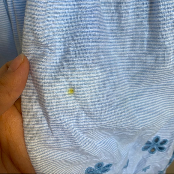 Draper James Embroidered Belted Dress 4 - Picture 11 of 12